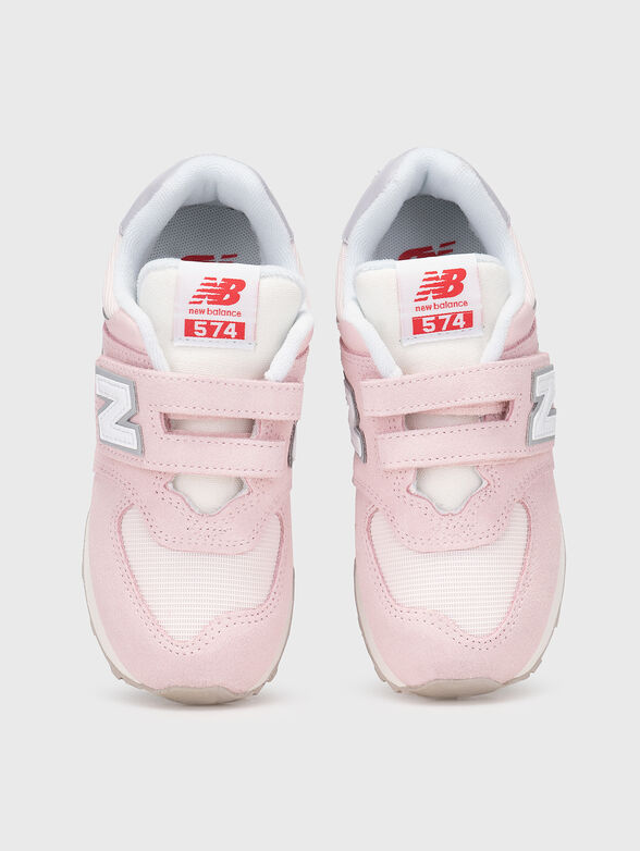 Sports shoes 574 in pink  - 6