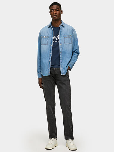 SPIKE straight jeans - 5
