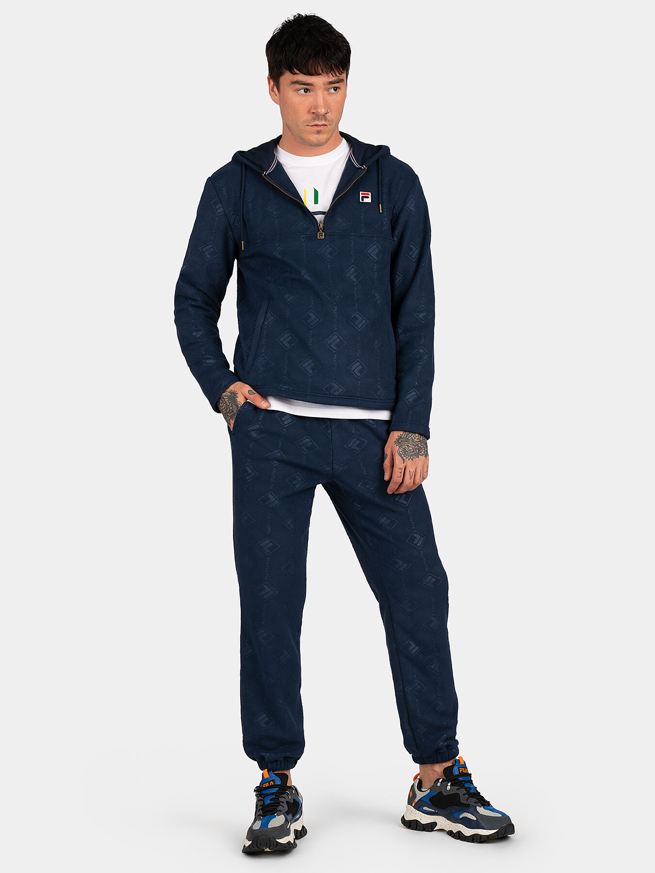 HASTIN sports pants with logo print brand FILA Globalbrandsstore