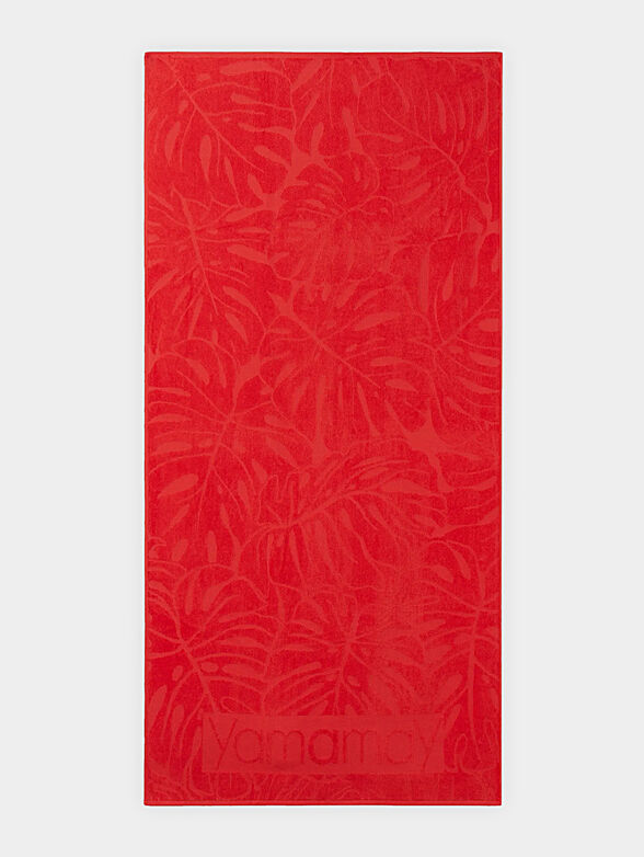 SUMMER GLAM blue beach towel - 1