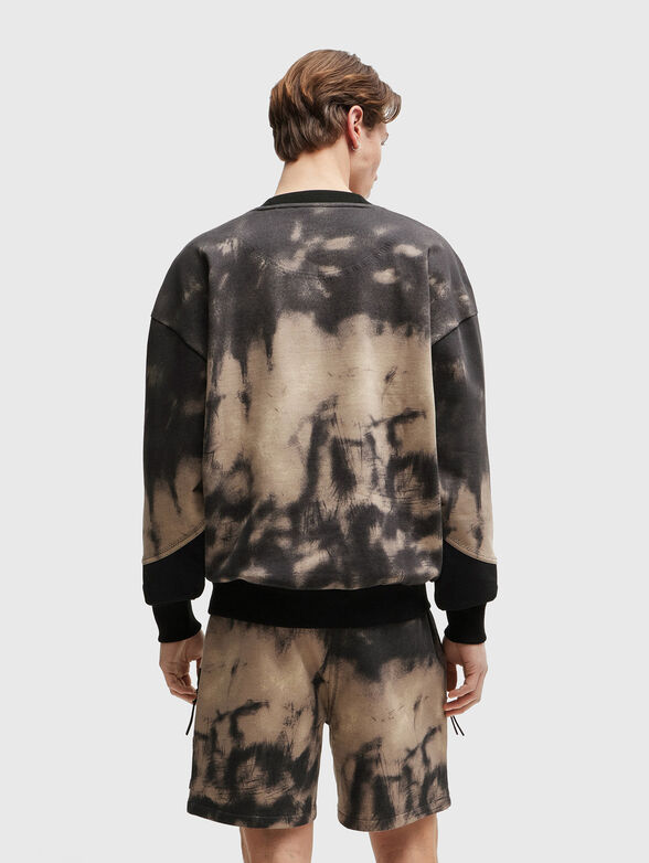 DAUTUMNAS sweatshirt with print and zippers - 3