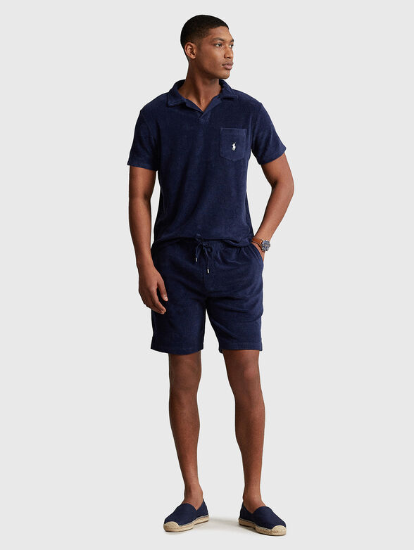 ATHLETIC dark blue shorts - 4