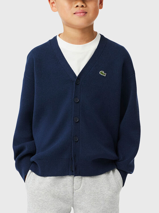 V neck cardigan - 1
