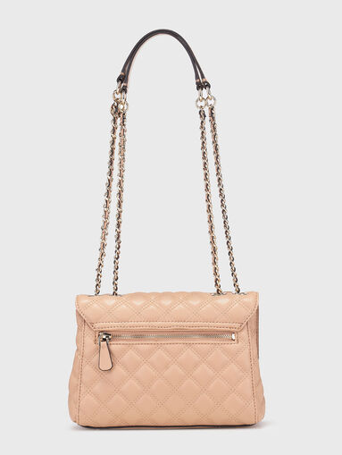 GIULLY bag with quilted effect in beige - 3