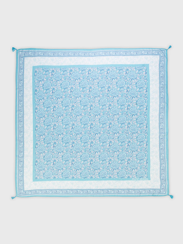 NUWIA scarf in blue - 2