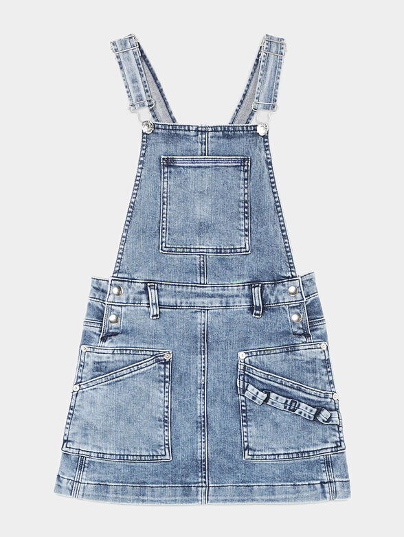 Overall dress in denim - 1