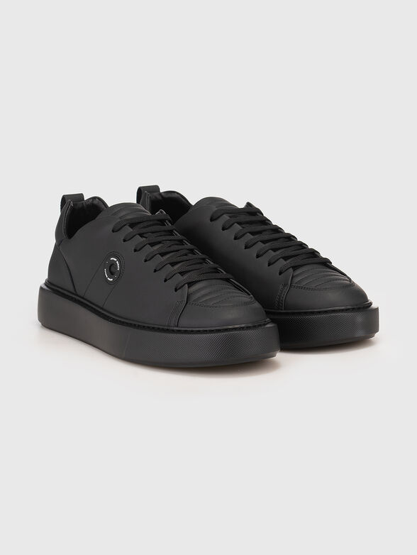 Black sports shoes - 2