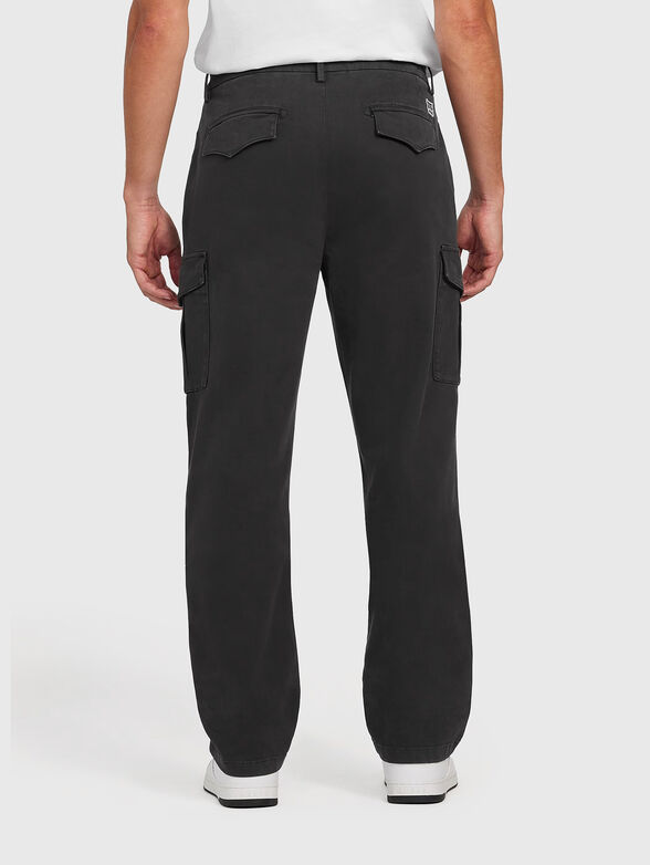 RUSSEL dark brown cargo pants - 2