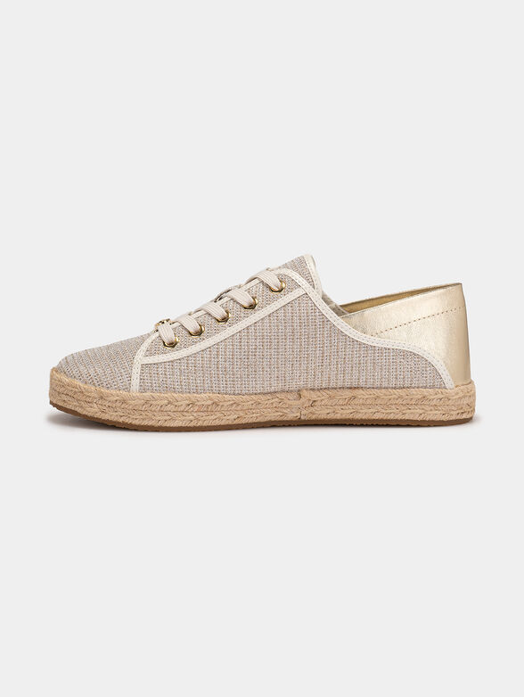 LIBBY espadrilles with golden accents - 4