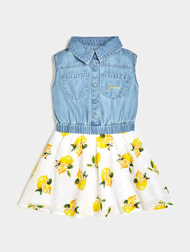 Dress with lemon print - 1