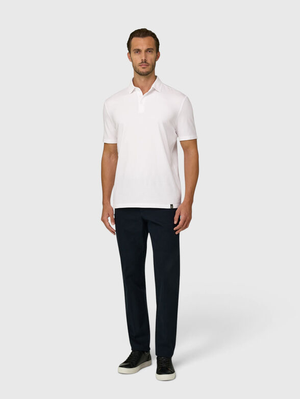 Cotton blend polo-shirt - 2