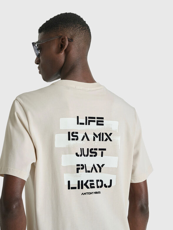 T-shirt with accent back - 3