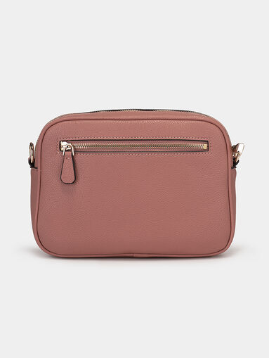 Crossbody bag with logo in beige colour - 3