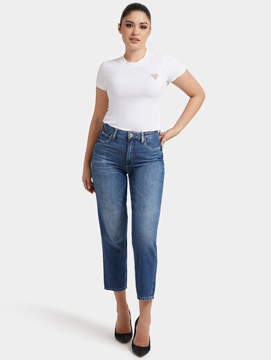 Mom fit blue jeans - 2