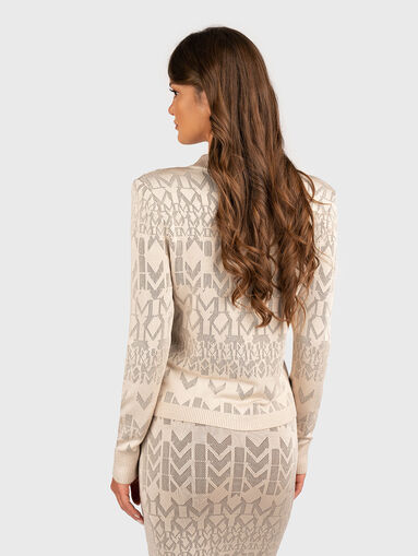 BILLIE cardigan with V-neck - 3