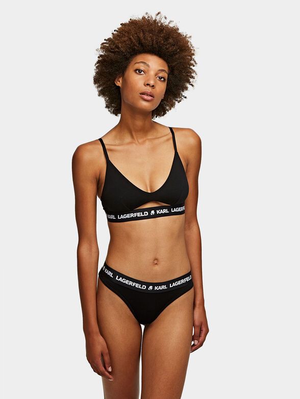 Set of 2 G-strings with logo - 1