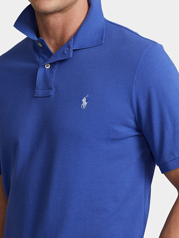Polo shirt with embroidered logo - 3