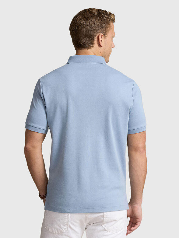 Polo shirt in light blue colour - 3