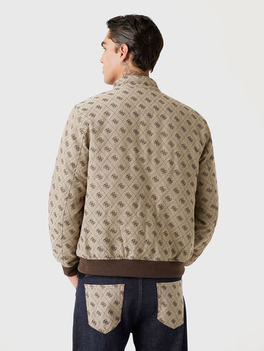 Jacket with 4G logo print - 3