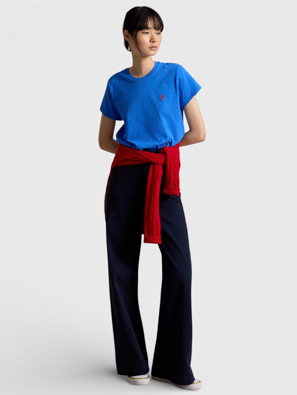 Cotton T-shirt with a crew neck - 2