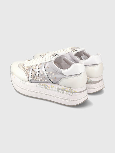 BETH sneakers with appliqu&eacute;d beads - 3