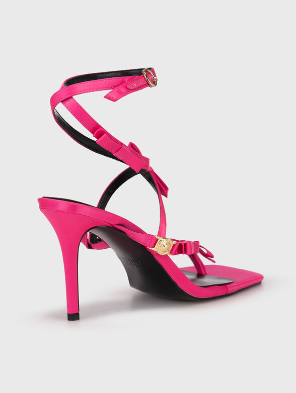 EMILY heeled sandals in black - 3