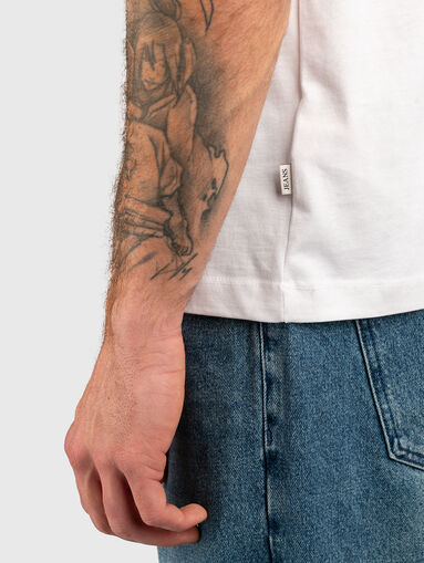Cotton T-shirt with logo - 5