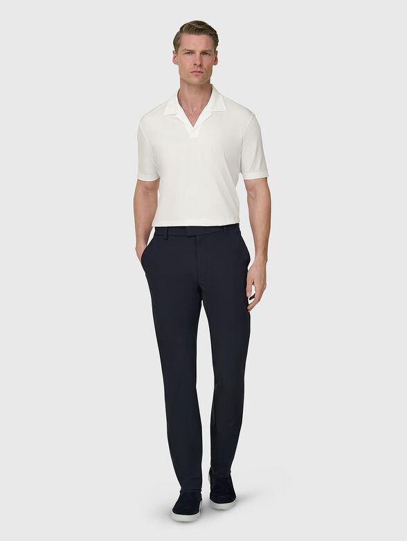 Linen-blend polo shirt - 2