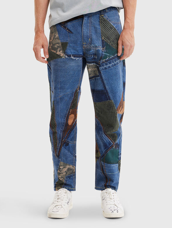 VELEZ jeans with patch accents - 1
