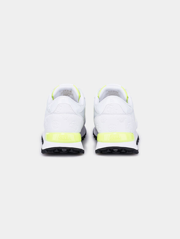 SAMSIN Black sneakers with debossed logo print - 4