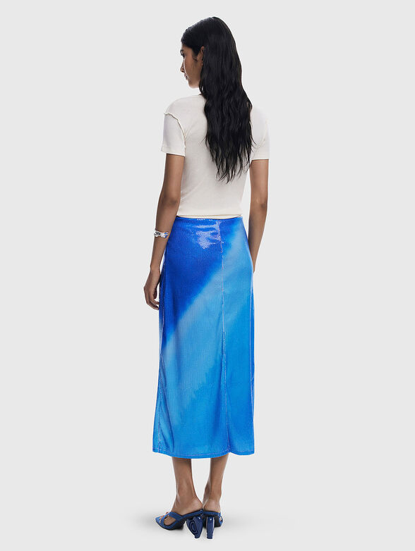 Midi skirt with sequins - 2