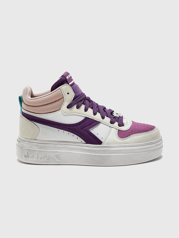 Sneakers with purple details - 0
