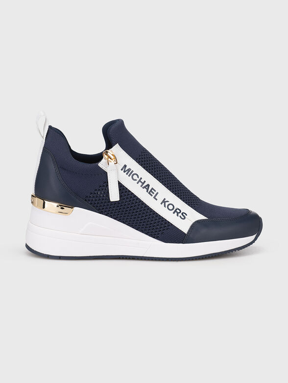 WILLIS blue wedge sports shoes - 1