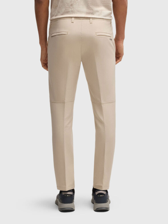 Straight trousers with logo - 2