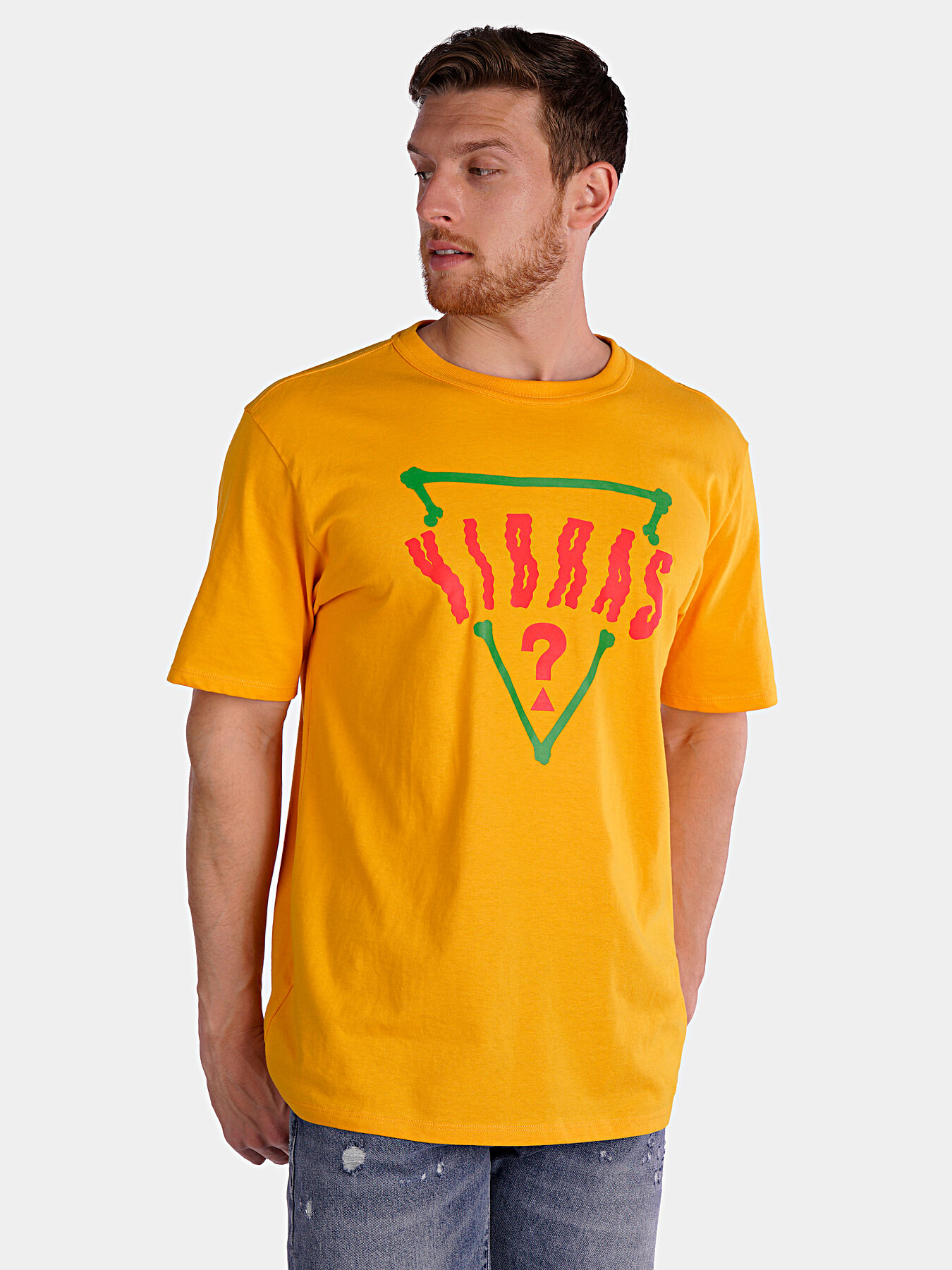 Guess yellow top top