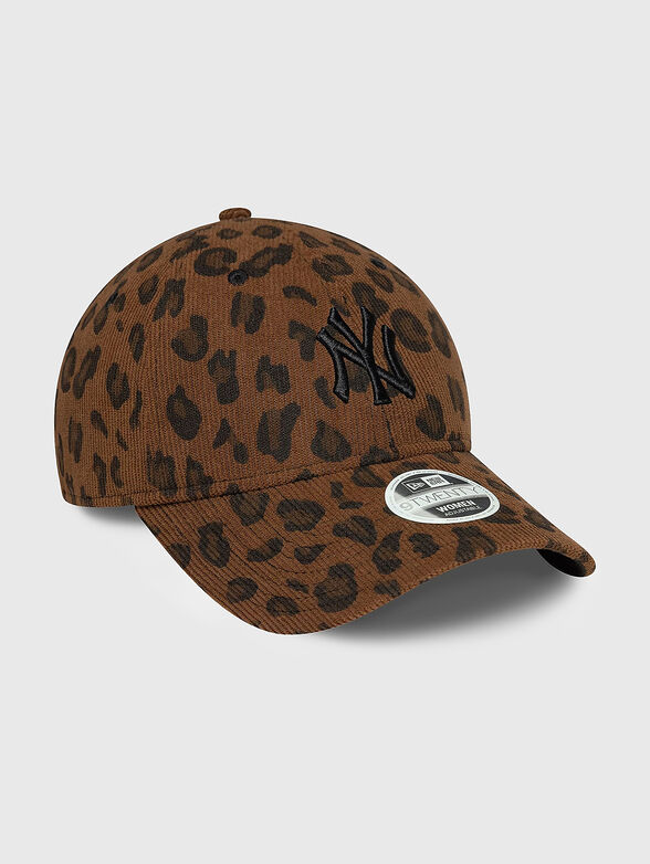 NEW YORK YANKEES WOMENS MLB cord leopard bown cap - 2