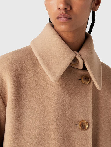 Oversized wool coat - 3