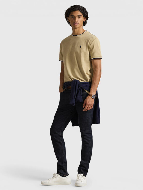 T-shirt with contrasting trim - 2