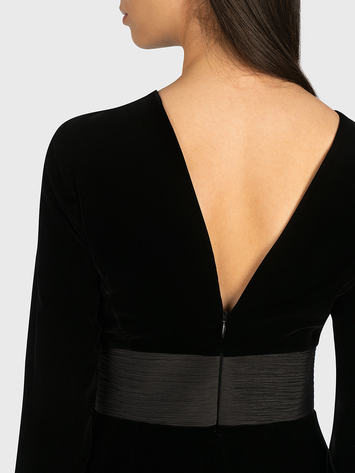 Long velvet dress brand EMPORIO ARMANI — Globalbrandsstore
