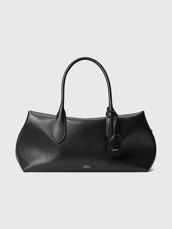 Big leather bag with long strap - 1