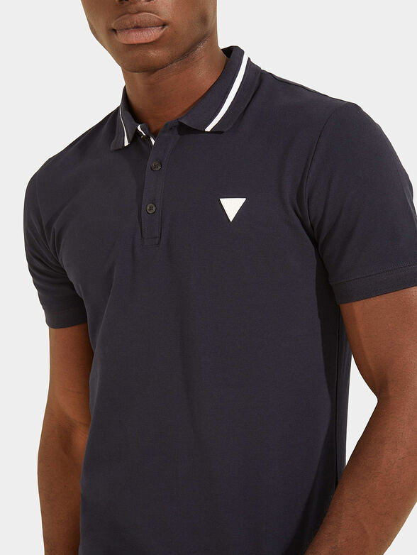 LYLE Black polo-shirt - 4