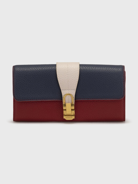 Wallet with accent clasp - 1
