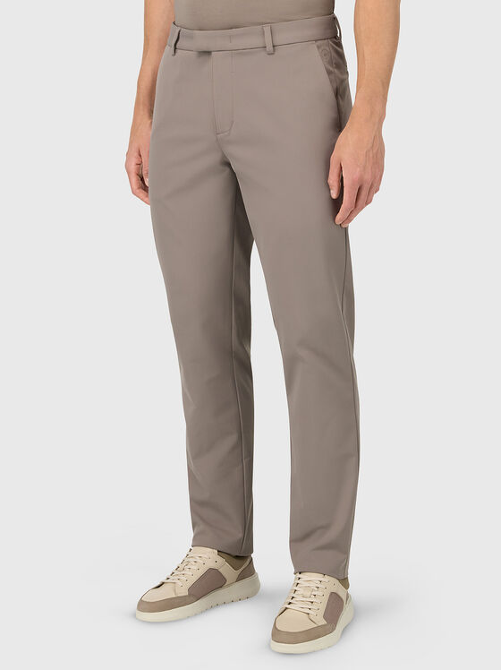 Панталон с лого бродерия  - 1