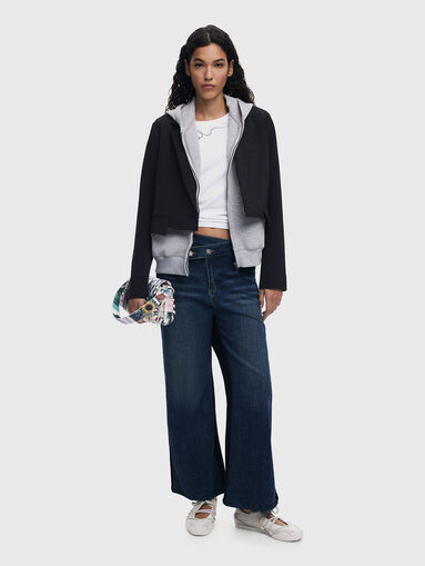 Sports pants with denim texture  - 5