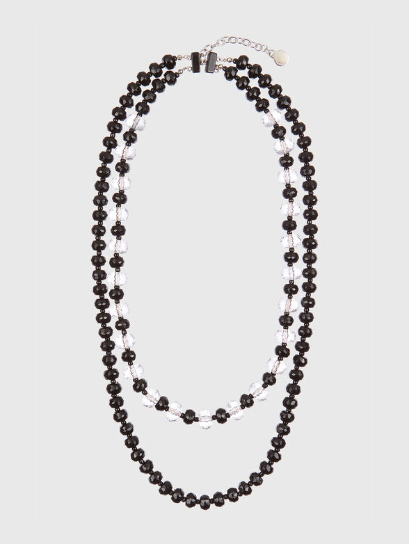 Necklace with two rows of beads - 3