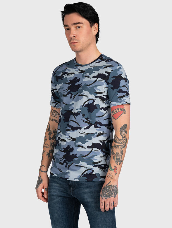 ELEAZAR T-shirt with camouflage motifs - 1