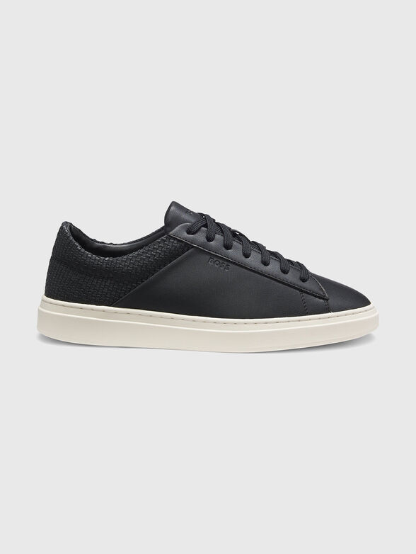 Genuine leather sneakers - 1
