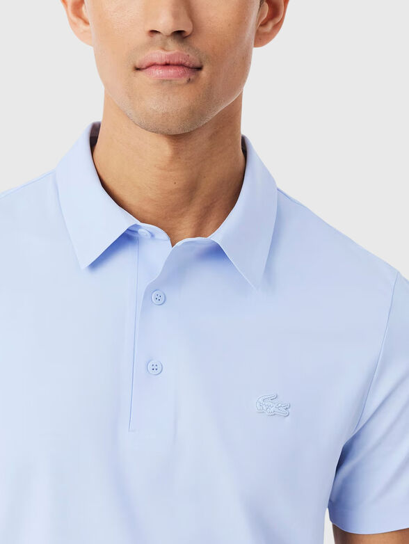 Blue polo-shirt regular fit - 3