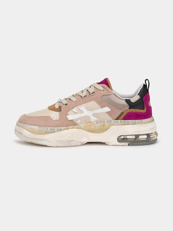 DRAKED 266 sneakers with coloured inserts - 4
