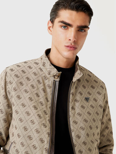 Jacket with 4G logo print - 5